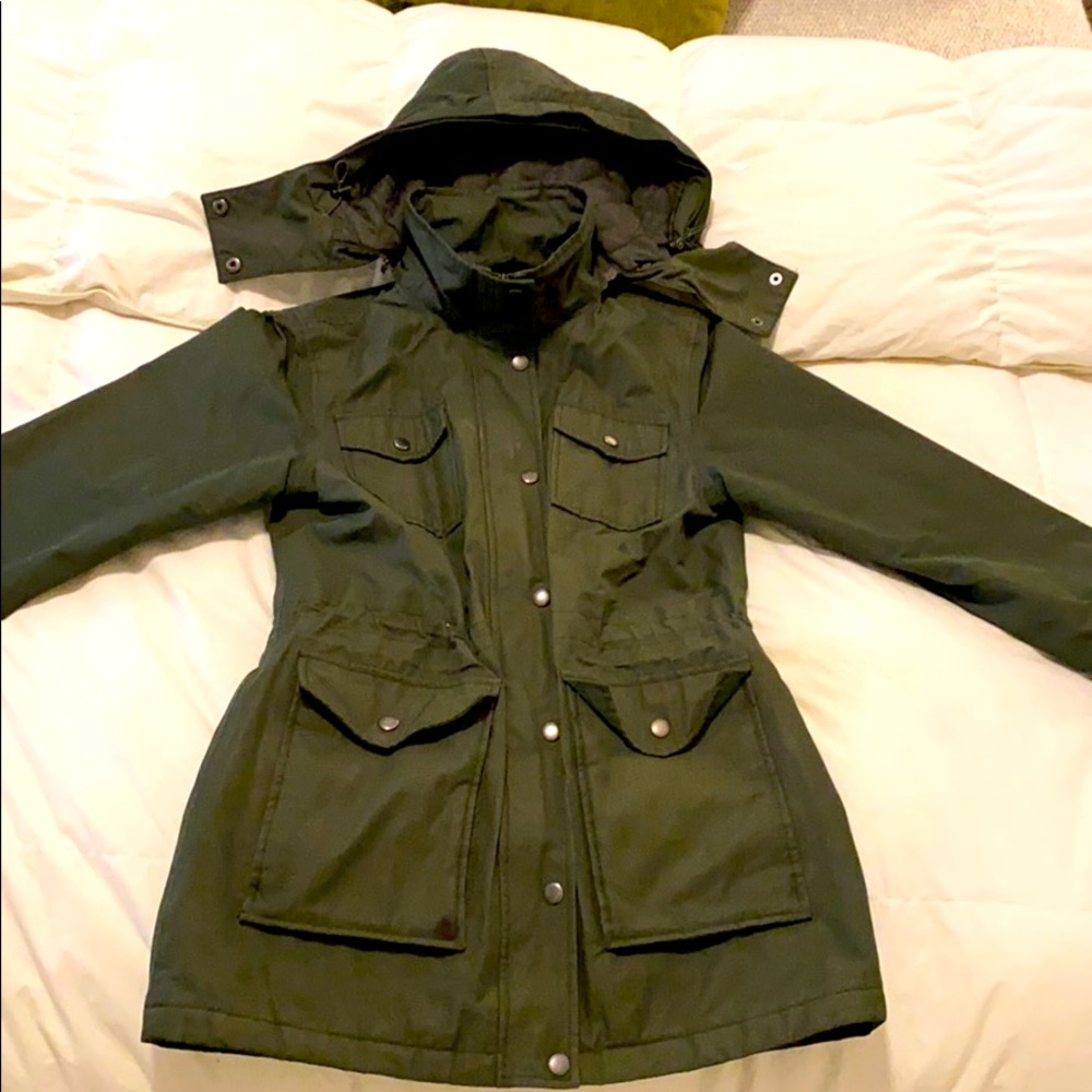 Eddie Bauer WEATHEREDGE Mountain Parka Shell Jacket, Men's XL (approx.) Nylon black type Vintage Second Hand